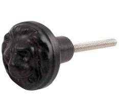 Black Lion Metal Knobs